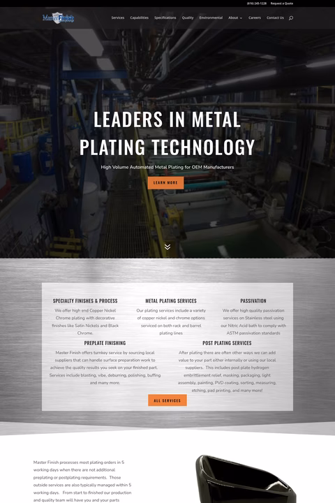 Master-Finish Homepage 1440px