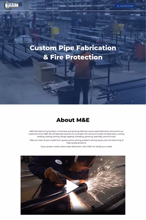 Me-Manufacturing Homepage 1440px