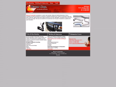 Meccom-Corporation Homepage 1440px