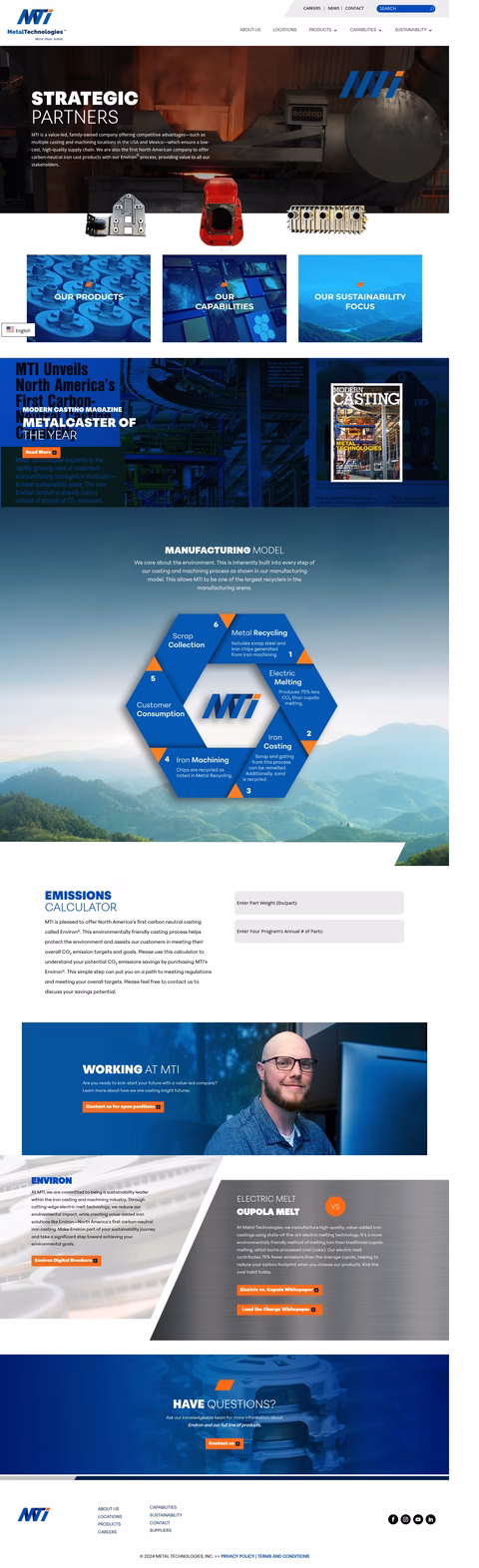 Metal-Technologies-Inc Homepage 1440px