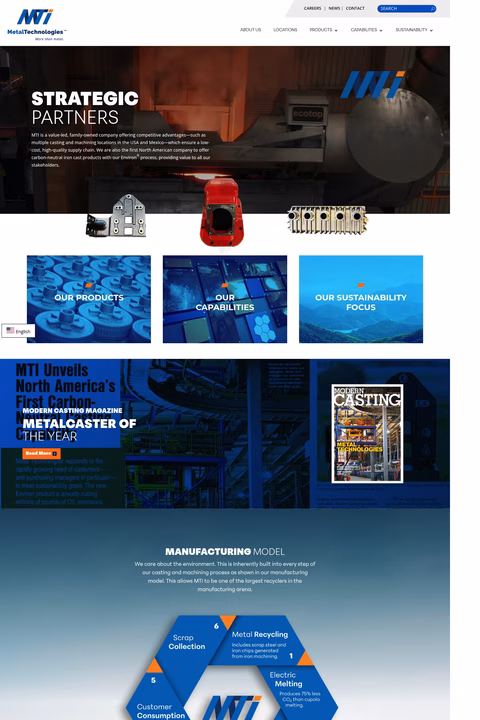 Metal-Technologies-Inc Homepage 1440px