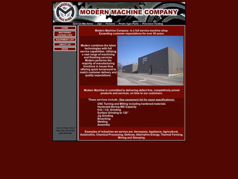 Modern-Machine-Co Homepage 1440px
