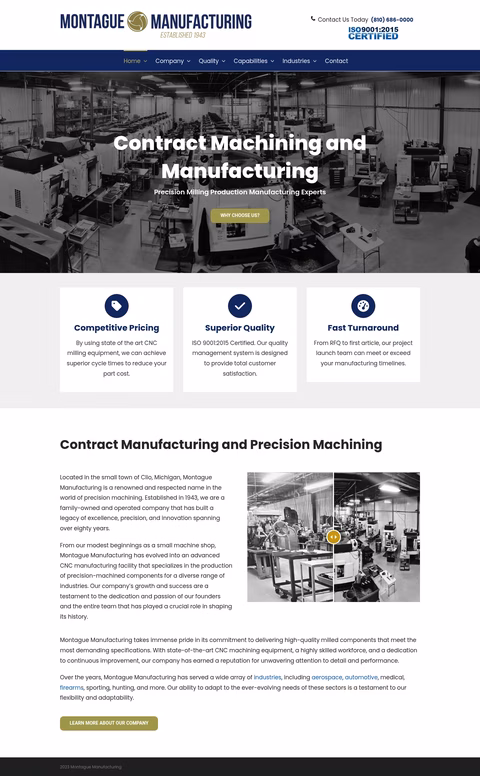 Montague-Tool-Manufacturing Homepage 1440px
