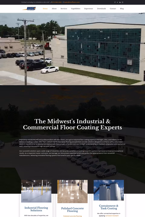 Michigan-Specialty-Coatings Homepage 1440px