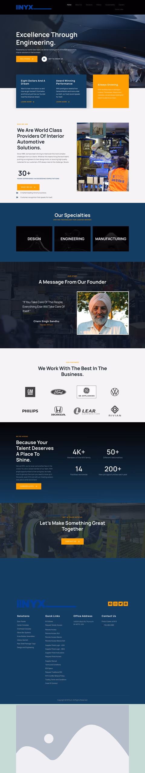 Nyx-Inc Homepage 1440px