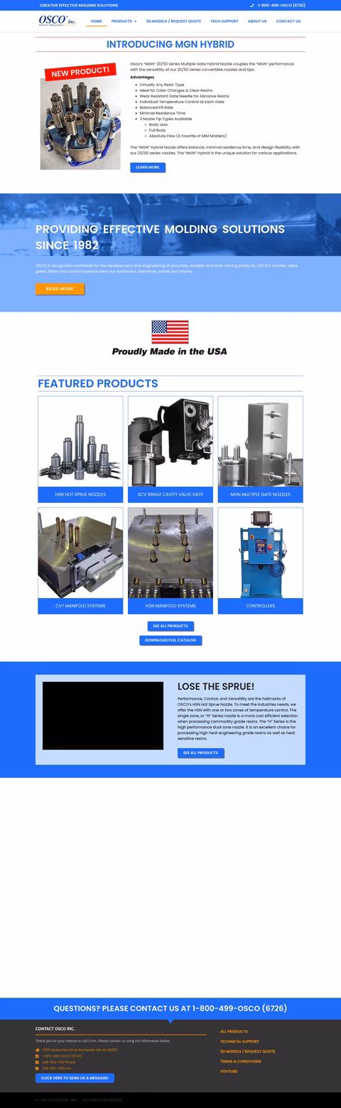 Osco-Systems Homepage 1440px