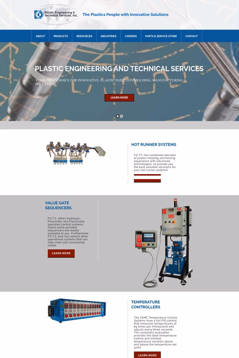 Plastic-Engineering Homepage 1440px