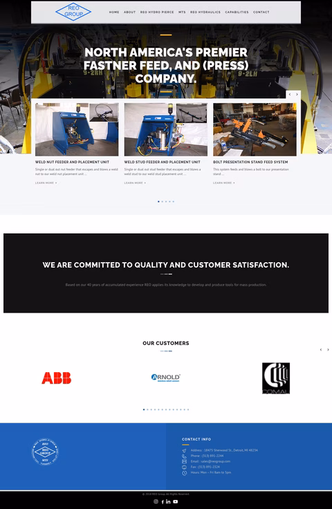 Reo-Group Homepage 1440px