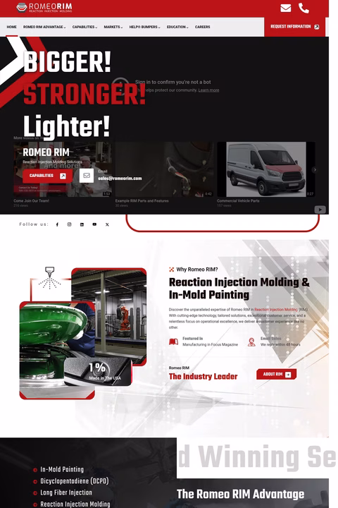 Romeo-Rim Homepage 1440px