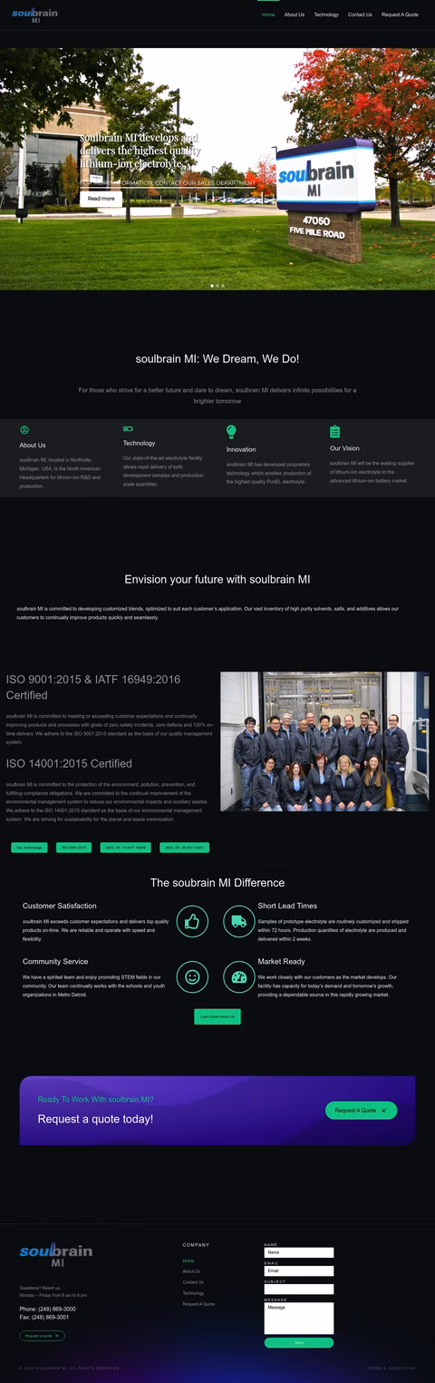 Soulbrain-Mi Homepage 1440px