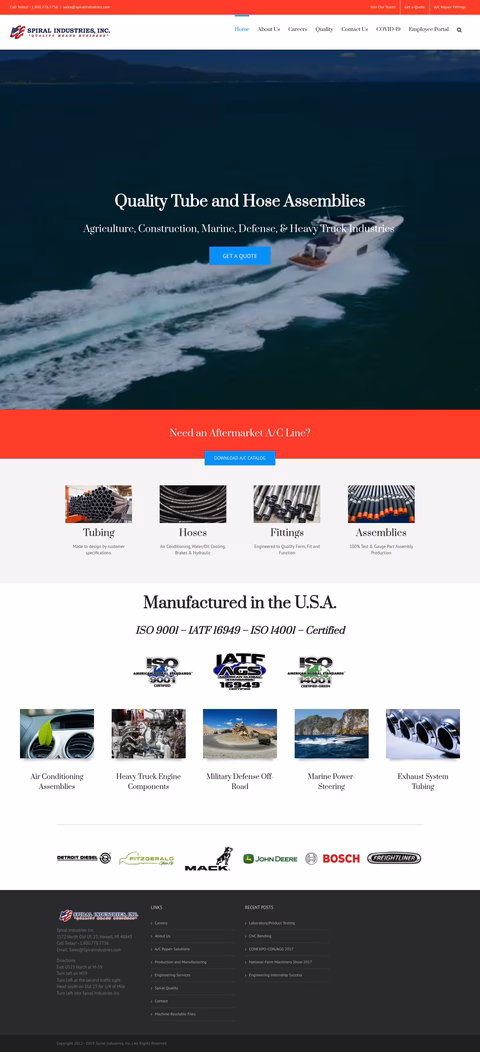 Spiral-Industries Homepage 1440px