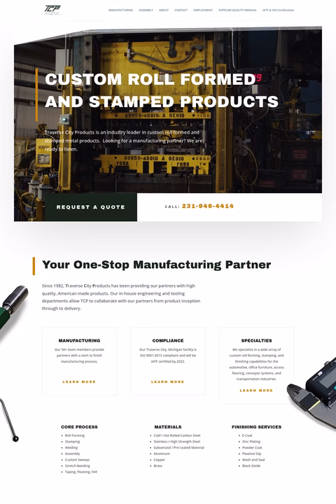 Traverse-City-Products Homepage 1440px