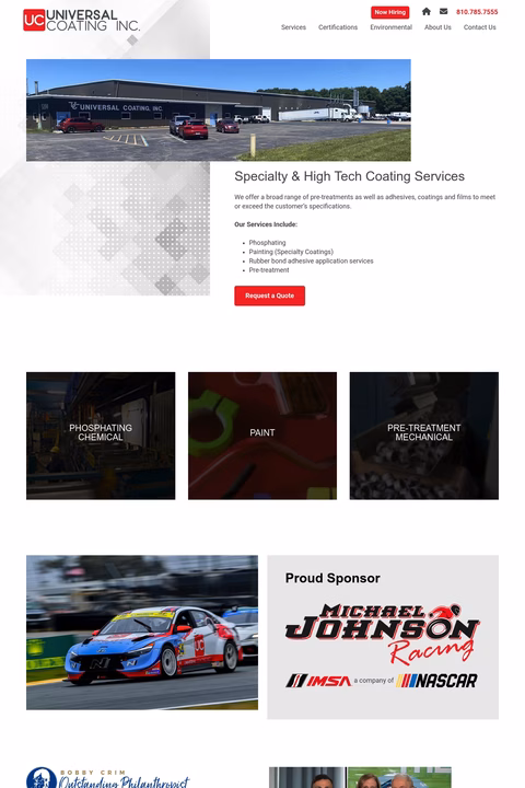 Universal-Coating Homepage 1440px