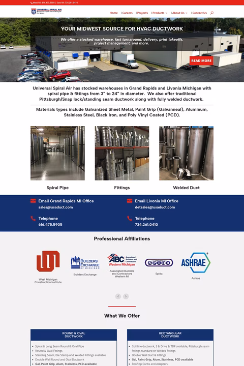 Universal-Spiral-Air Homepage 1440px