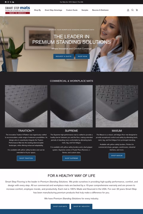 Smart-Step-Performance-Mats Homepage 1440px