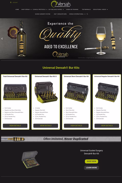 Versah Homepage 1440px