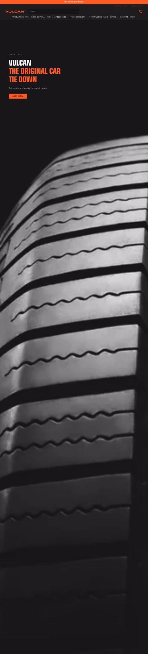 Vulcan-Chain-Corporation Homepage 1440px