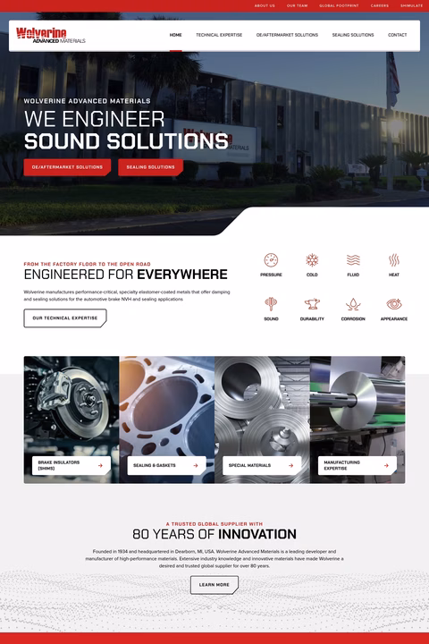 Wolverine-Advanced-Materials Homepage 1440px