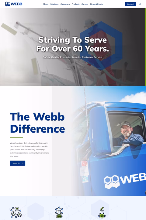 Webb-Chemical-Service-Corporation Homepage 1440px