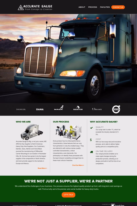 Accurate-Gauge-Manufacturing Homepage 1440px