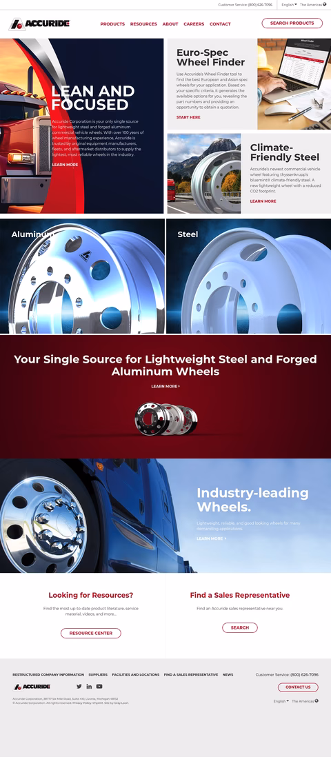 Accuride-Corporation Homepage 1440px
