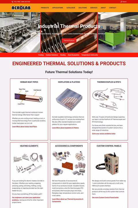 Acrolab-Limited Homepage 1440px