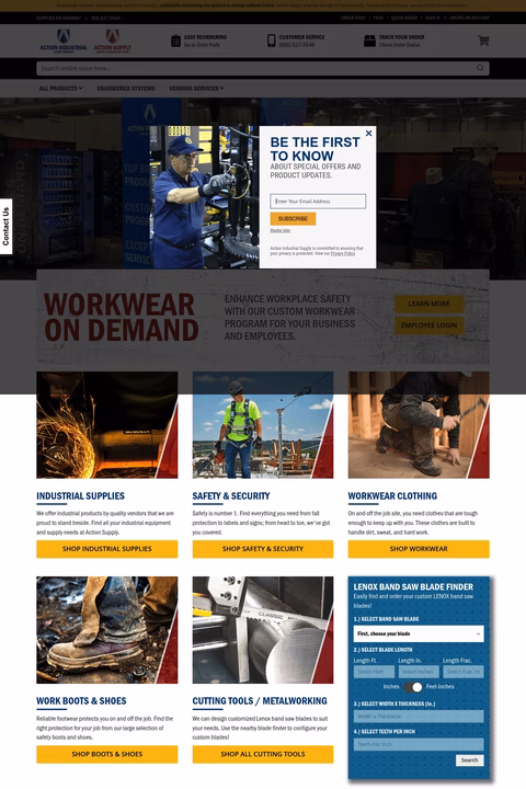 Action-Industrial-Supplies Homepage 1440px