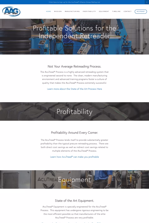 Acutread-Alliance-Group Homepage 1440px