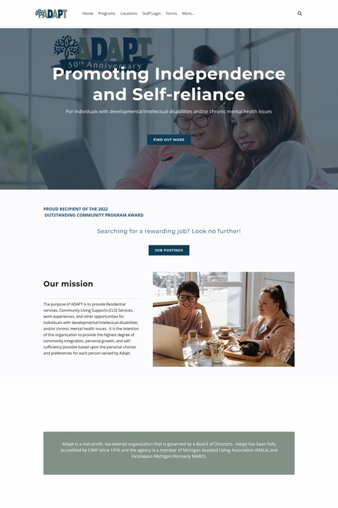 Adapt-Inc Homepage 1440px