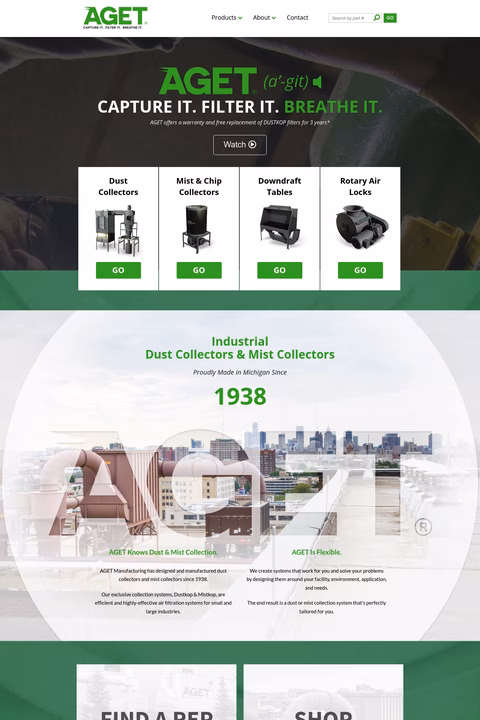 Aget-Manufacturing Homepage 1440px