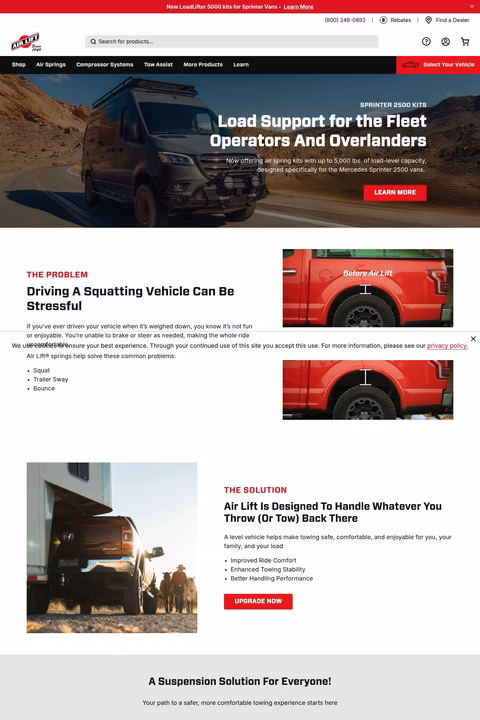 Air-Lift-Company Homepage 1440px