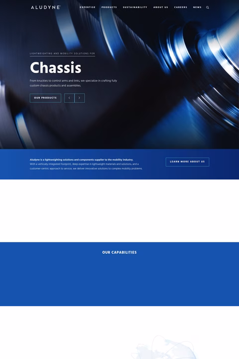 Aludyne Homepage 1440px