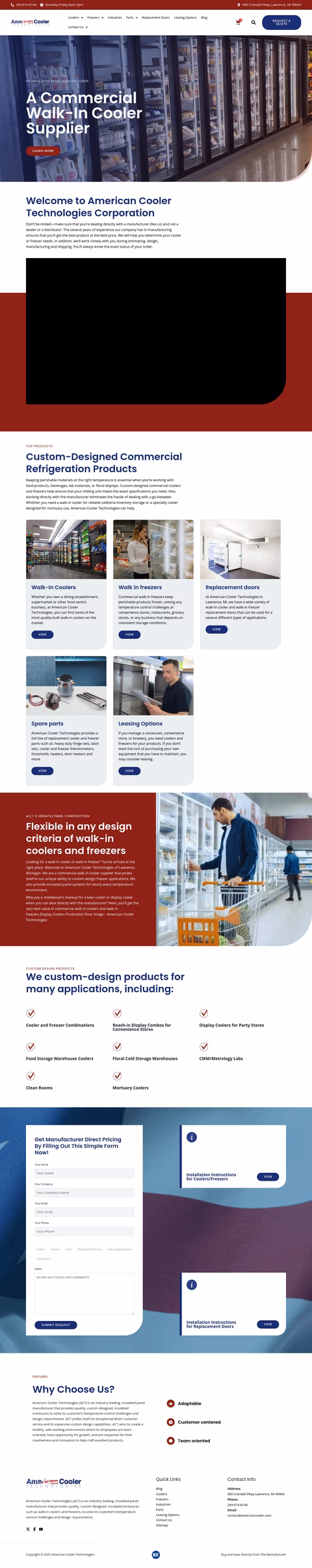 American-Cooler-Technologies Homepage 1440px
