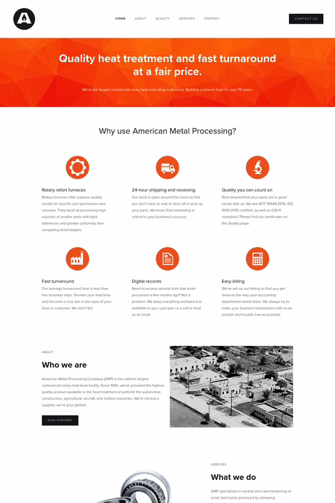 American-Metal-Processing Homepage 1440px