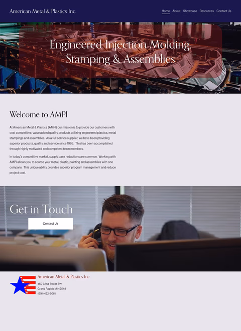 American-Metals-Plastics-Inc Homepage 1440px