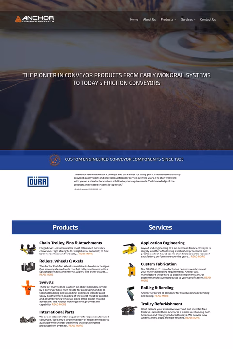 Anchor-Conveyor Homepage 1440px
