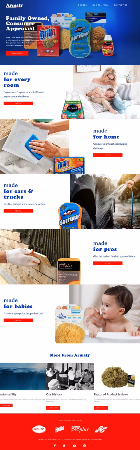 Armaly-Brands Homepage 1440px