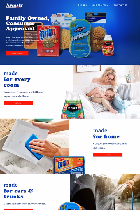 Armaly-Brands Homepage 1440px
