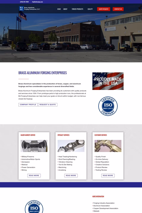 Brass-Aluminum-Forging-Enterprises Homepage 1440px
