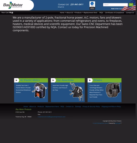 Bay-Motor-Products Homepage 1440px