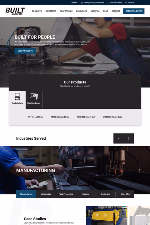Built-Systems Homepage 1440px