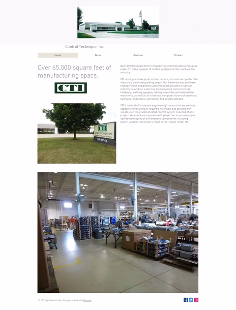 Control-Technique-Inc Homepage 1440px