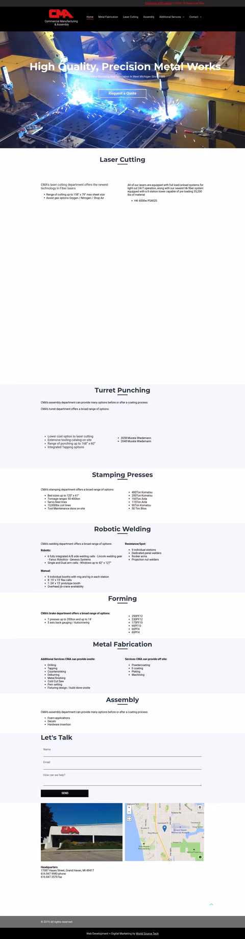 Commercial-Manufacturing-Assembly Homepage 1440px