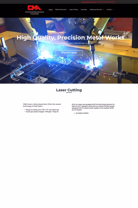 Commercial-Manufacturing-Assembly Homepage 1440px