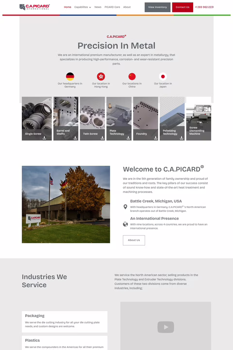 C-A-Picard Homepage 1440px