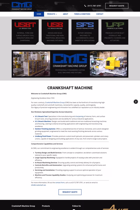 Crankshaft-Machine-Group Homepage 1440px