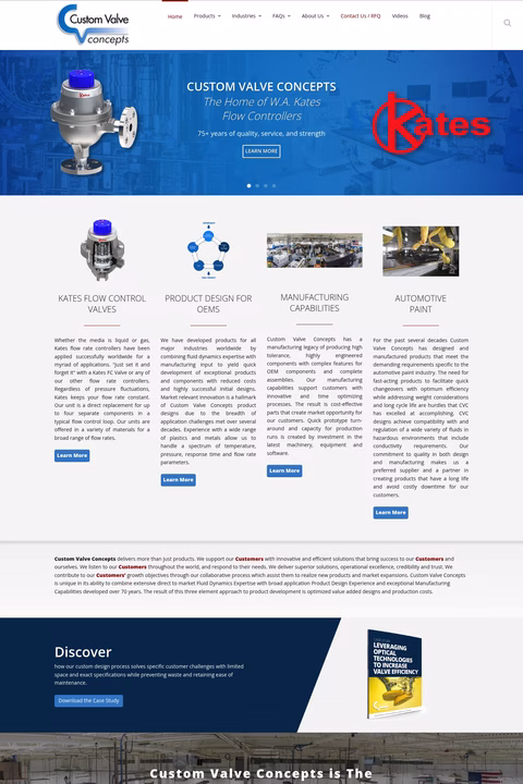 Custom-Valve-Concepts Homepage 1440px
