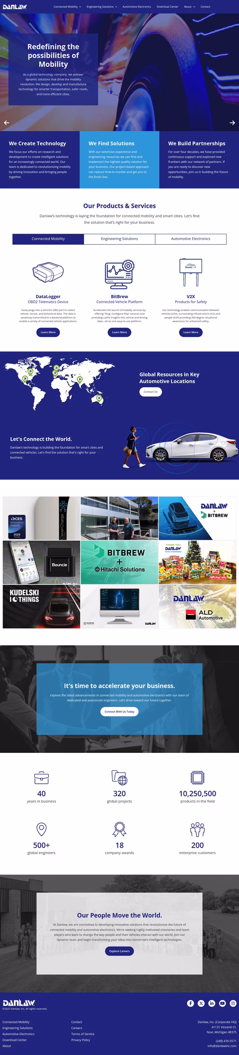 Danlaw-Inc Homepage 1440px