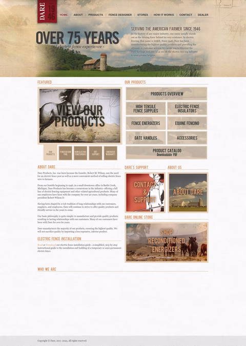 Dare-Products Homepage 1440px