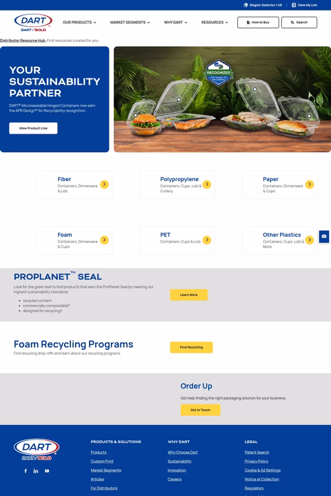 Dart-Container-Corporation Homepage 1440px